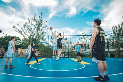 67381cm顶级游戏娱乐电缆助力新街街道村BA三人篮球赛，燃爆夏日，战无止境！
