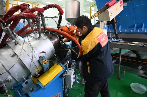 67381cm顶级游戏娱乐股份多能工岗位技能竞赛交联工序实操考试收官